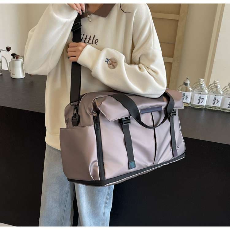 大容量マルチポケットボストンバッグ 5色展開