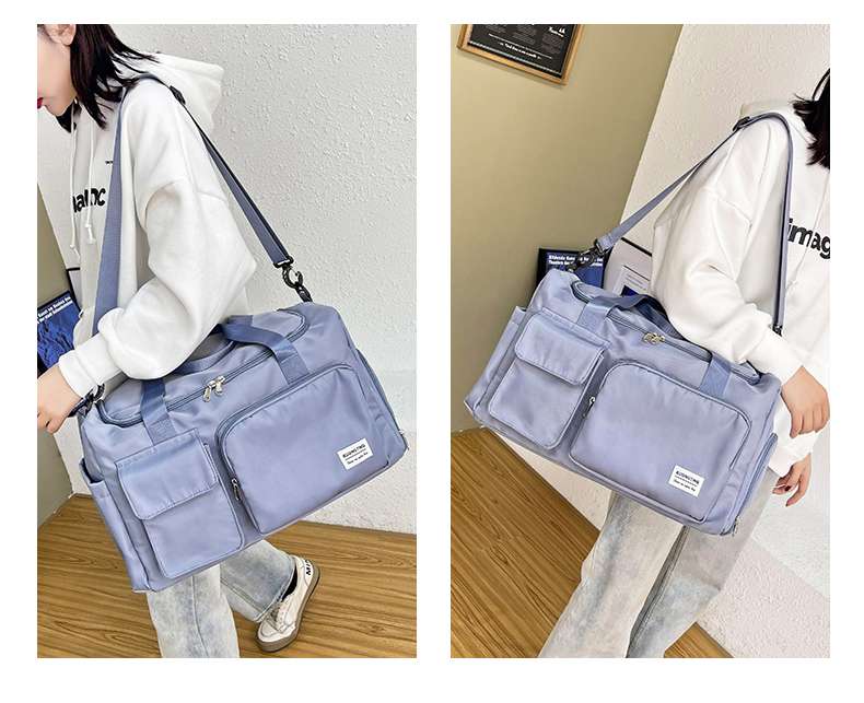 マルチポケット付き大容量ボストンバッグ 25L