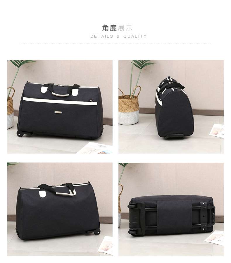 多機能キャスター付きボストンバッグ 50L