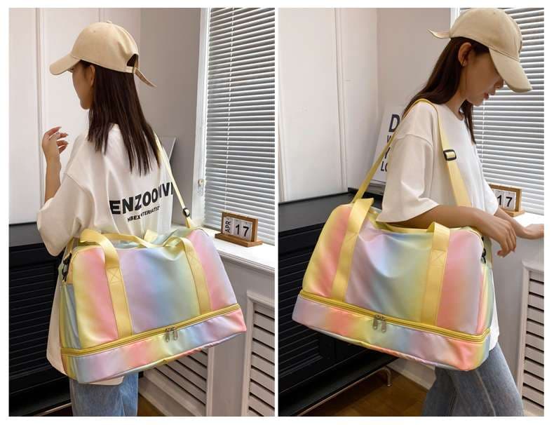 パステルグラデーションボストンバッグ 35L