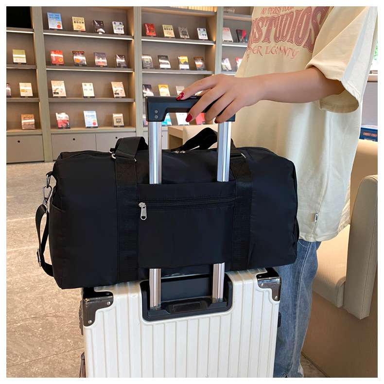 多機能シューズ収納付き旅行ボストンバッグ 30L