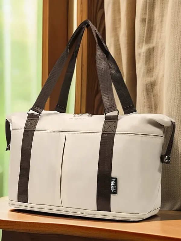 ボストンバッグ ツートーン 拡張可能 軽量 10色展開