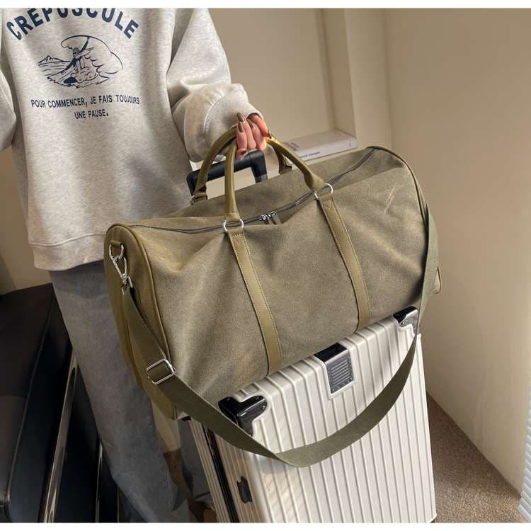 大容量軽量ボストンバッグ 旅行用キャリーオン 35L