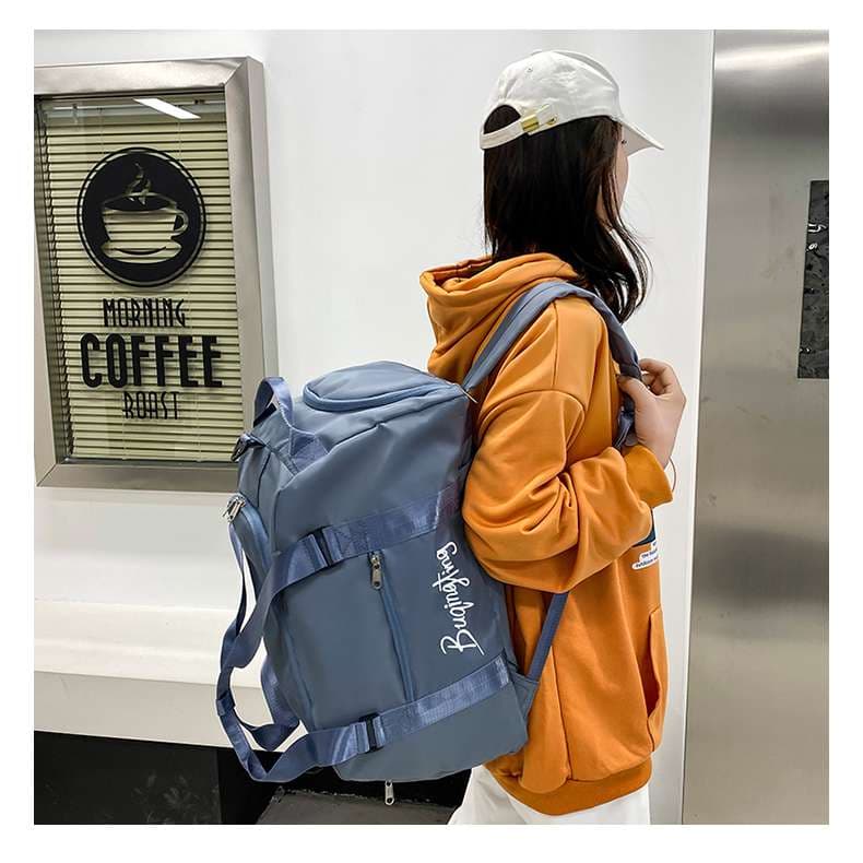 ボストンバッグ 多機能スポーツバッグ 旅行用 リュックにもなる2WAY 35L