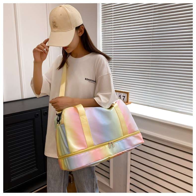パステルグラデーションボストンバッグ 35L