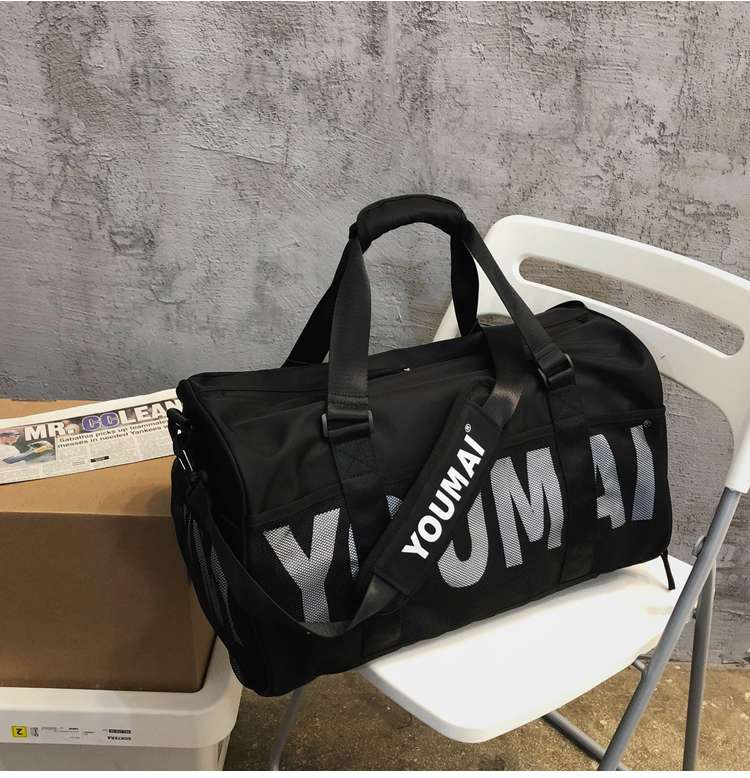 スポーティ メッシュ ボストンバッグ
