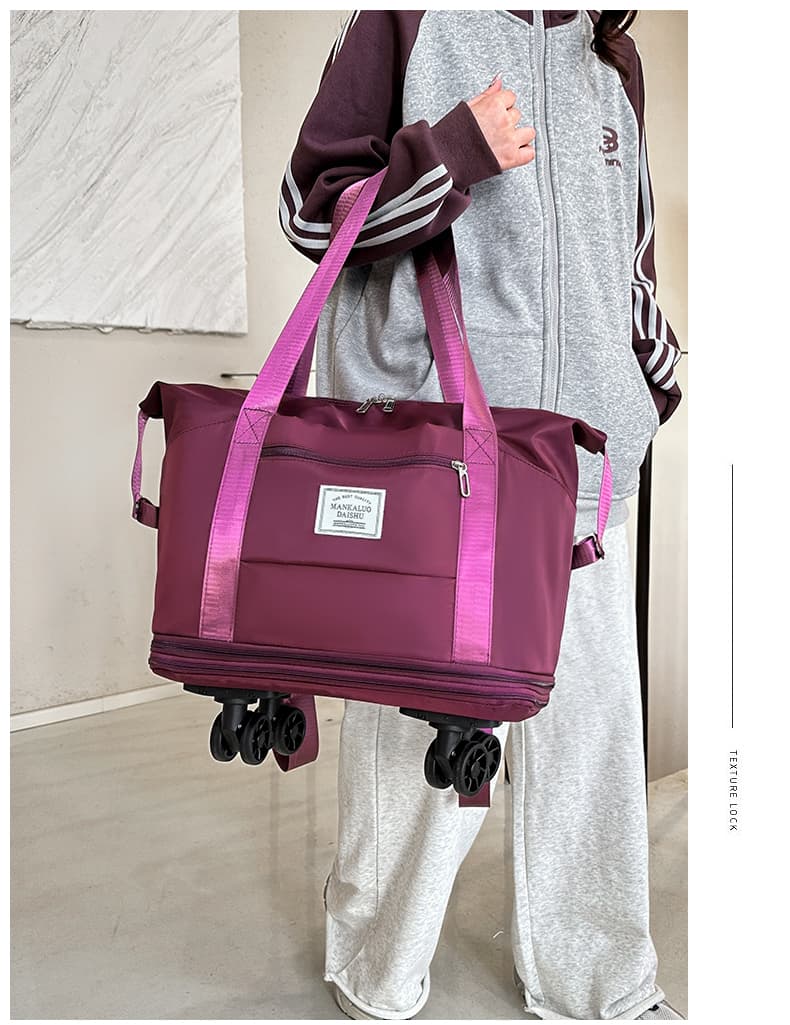 ボストンバッグ 伸縮自在トラベルボストン