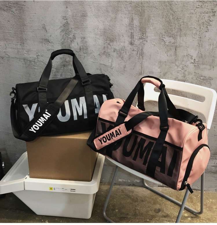 スポーティ メッシュ ボストンバッグ