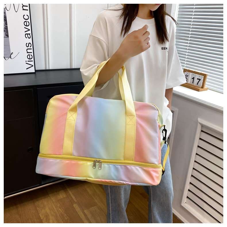 パステルグラデーションボストンバッグ 35L