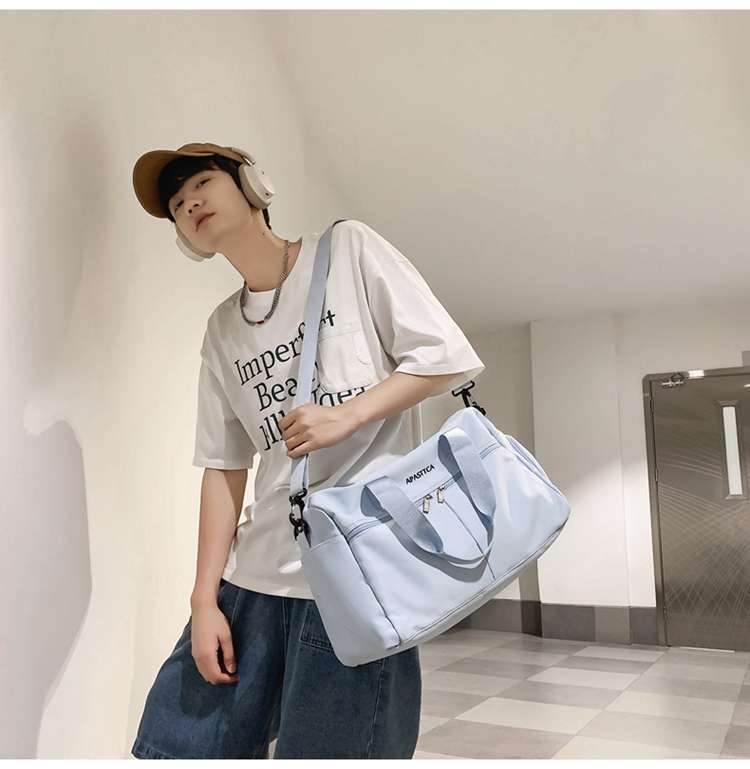 スポーティボストンバッグ パステルカラーの4色展開 25L