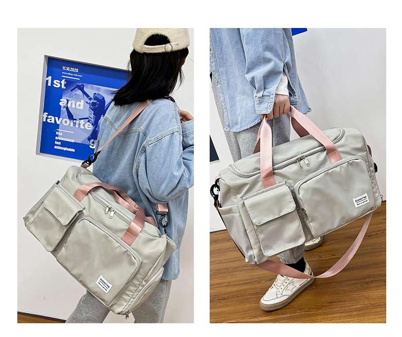 マルチポケット付き大容量ボストンバッグ 25L
