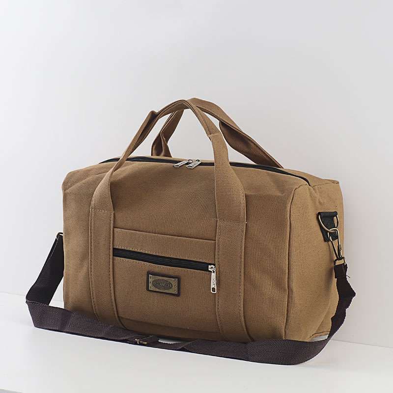 キャンバス素材 大容量トラベルボストンバッグ 20L 30L 45L