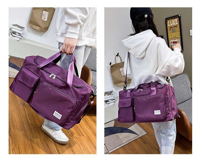 マルチポケット付き大容量ボストンバッグ 25L