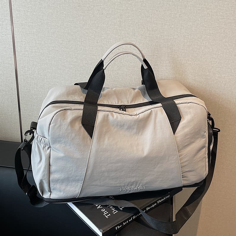 ボストンバッグ 軽量シンプル 拡張可能 旅行ボストン 5色展開