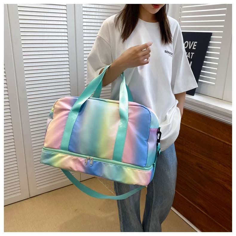 パステルグラデーションボストンバッグ 35L