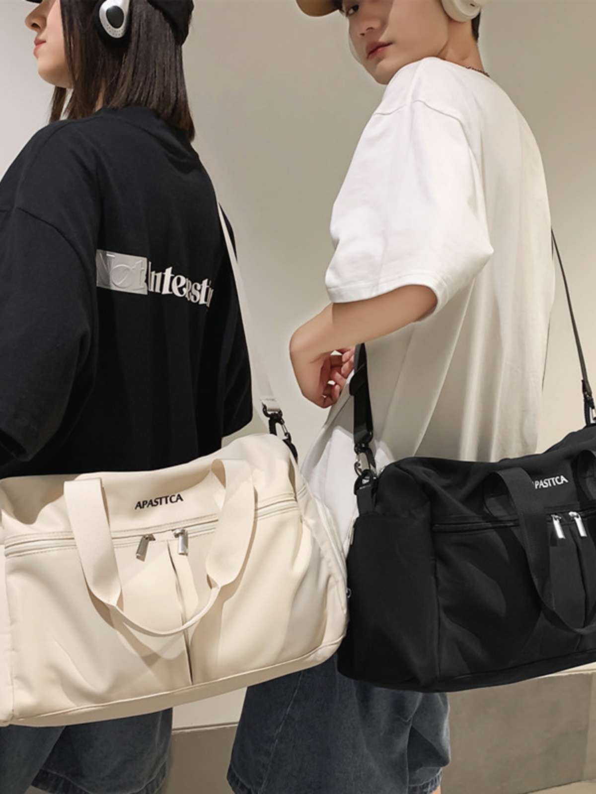 スポーティボストンバッグ パステルカラーの4色展開 25L