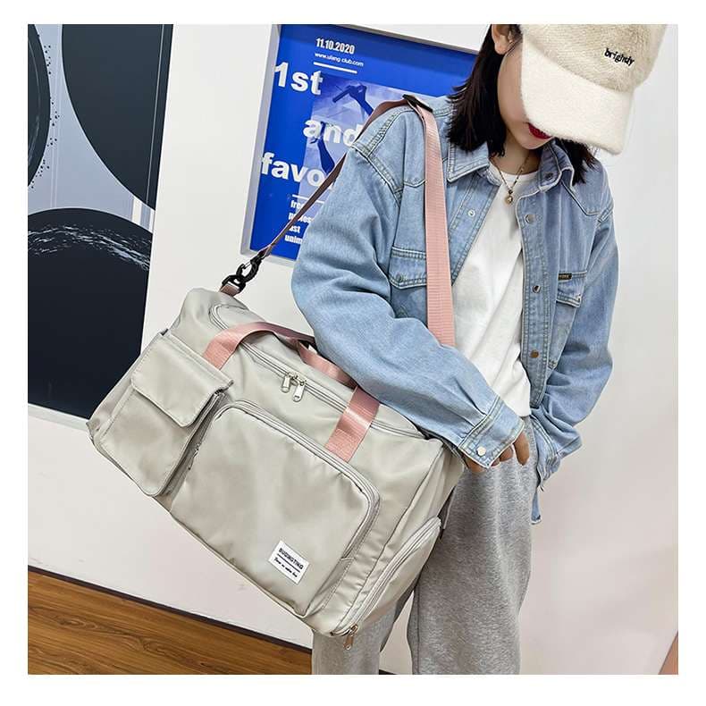 マルチポケット付き大容量ボストンバッグ 25L
