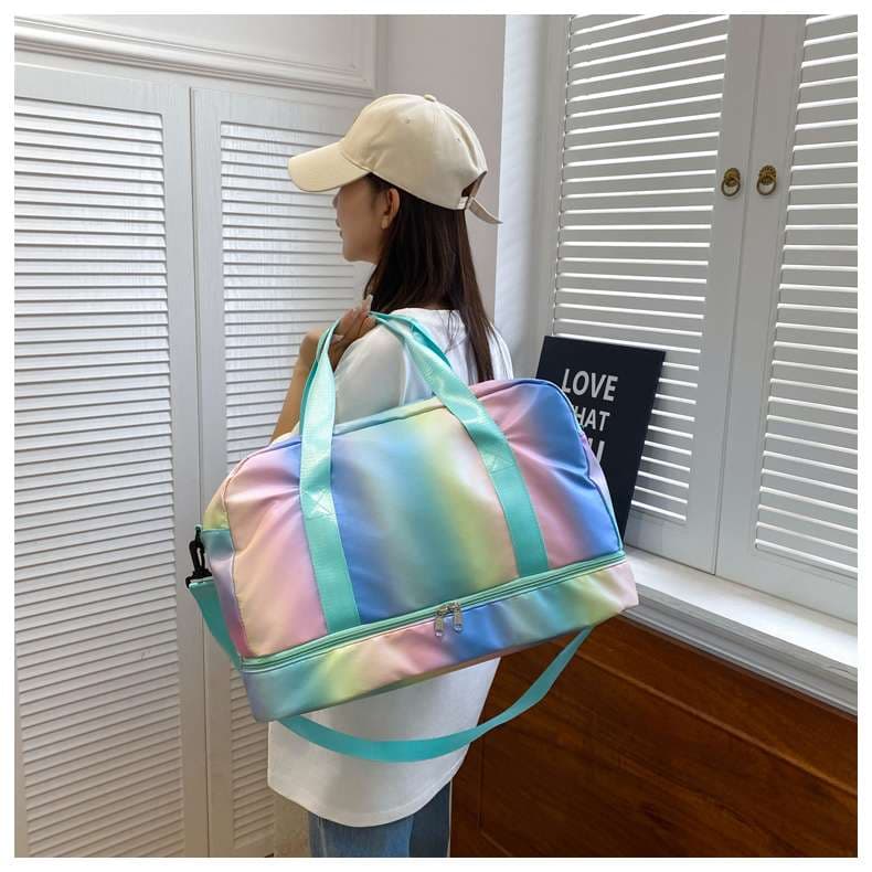 パステルグラデーションボストンバッグ 35L