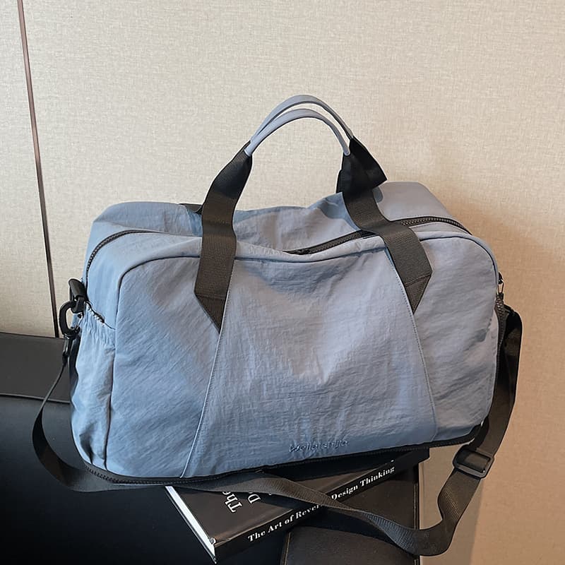 ボストンバッグ 軽量シンプル 拡張可能 旅行ボストン 5色展開