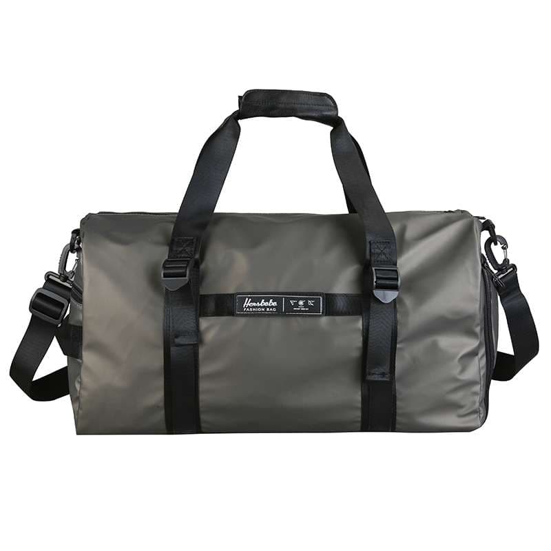 大容量ファスナー付きボストンバッグ 25L