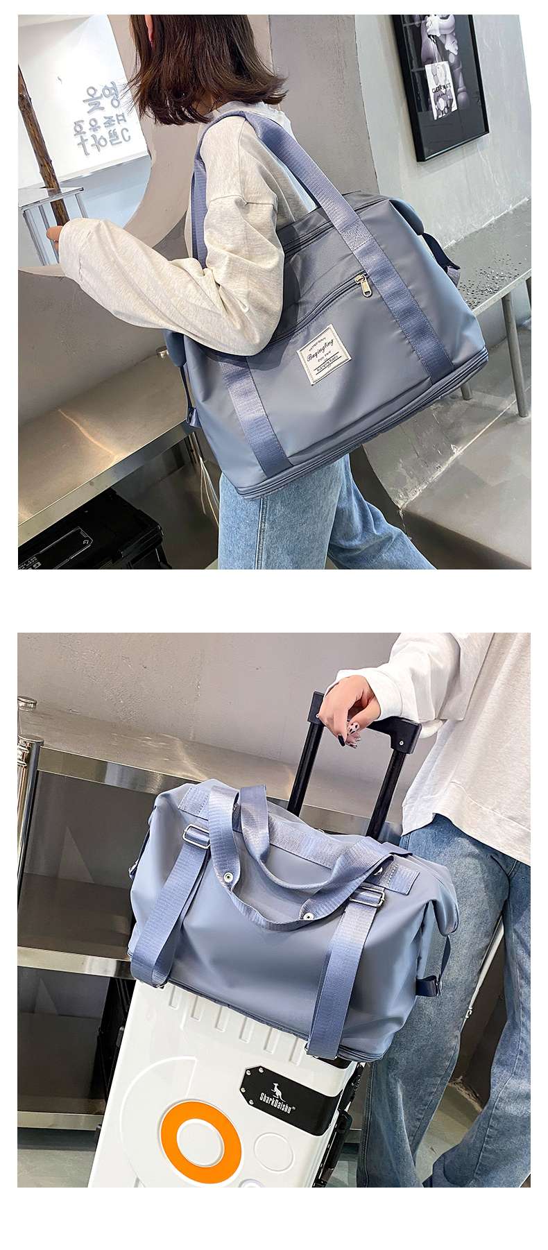 ボストンバッグ 軽やかな旅のお供バッグ