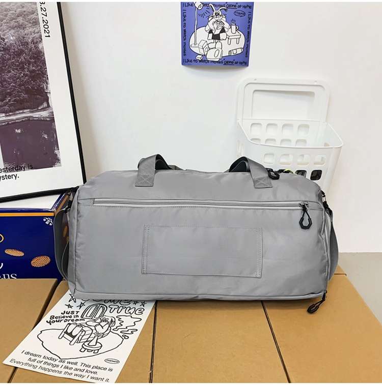 多機能ポケット付き大容量ボストンバッグ 15L 35L