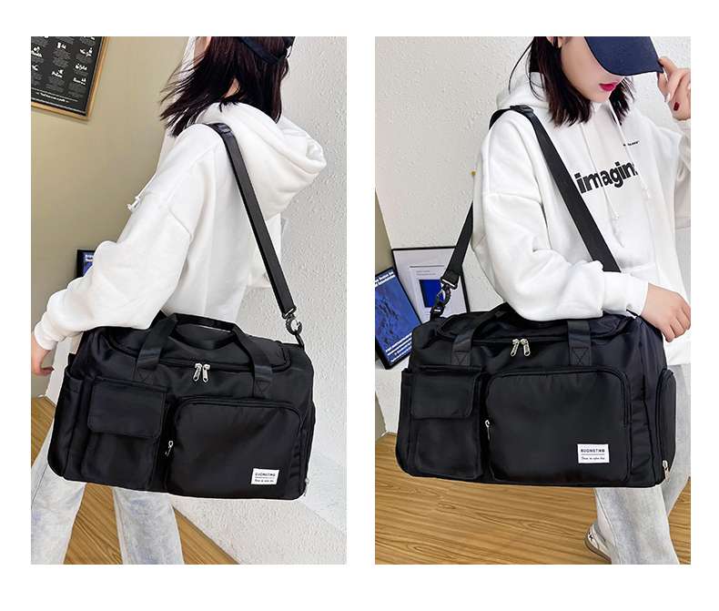 マルチポケット付き大容量ボストンバッグ 25L