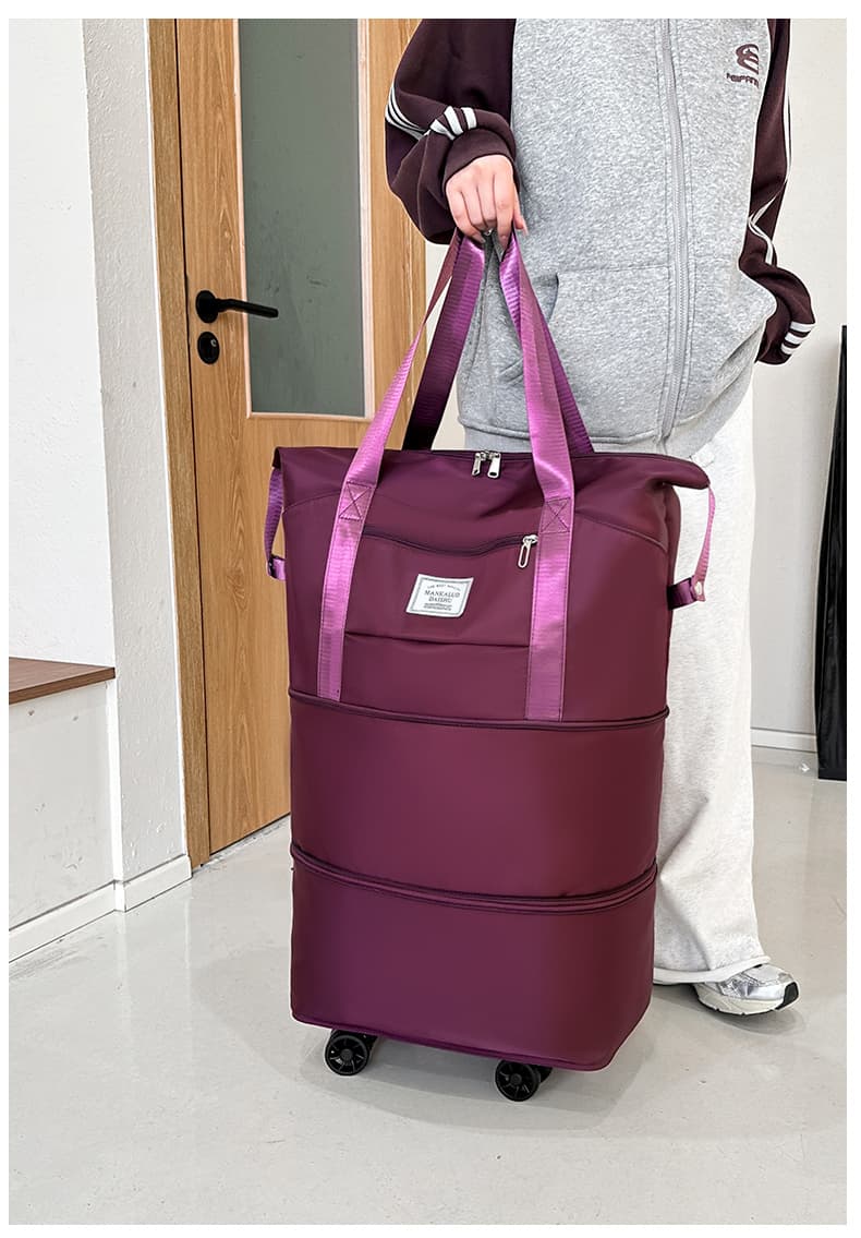 ボストンバッグ 伸縮自在トラベルボストン