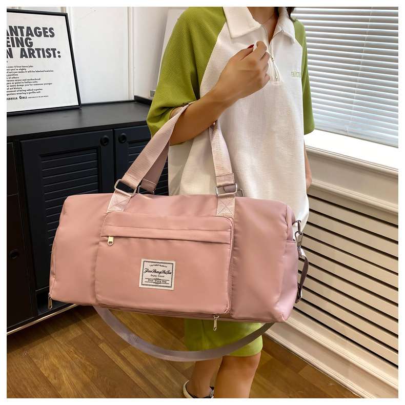 多機能シューズ収納付き旅行ボストンバッグ 30L