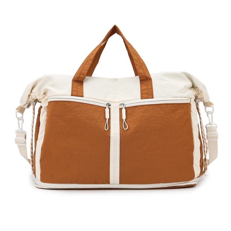 ボストンバッグ 軽量バイカラーボストン 拡張可能 5色展開