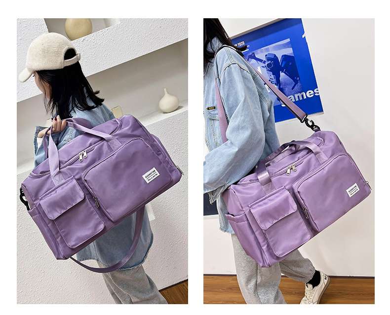 マルチポケット付き大容量ボストンバッグ 25L