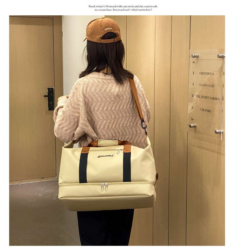 多機能大容量ボストンバッグ 30L