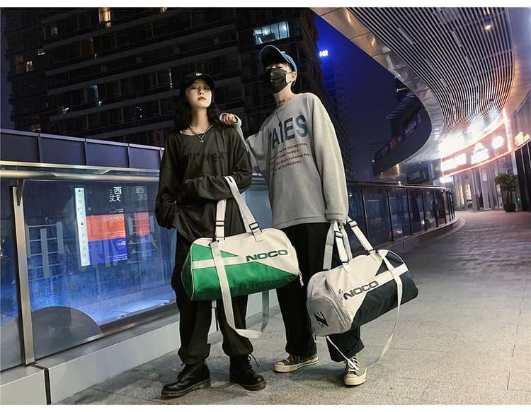 スタイリッシュ ボストンバッグ 35L 旅行用