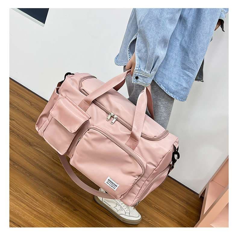 マルチポケット付き大容量ボストンバッグ 25L