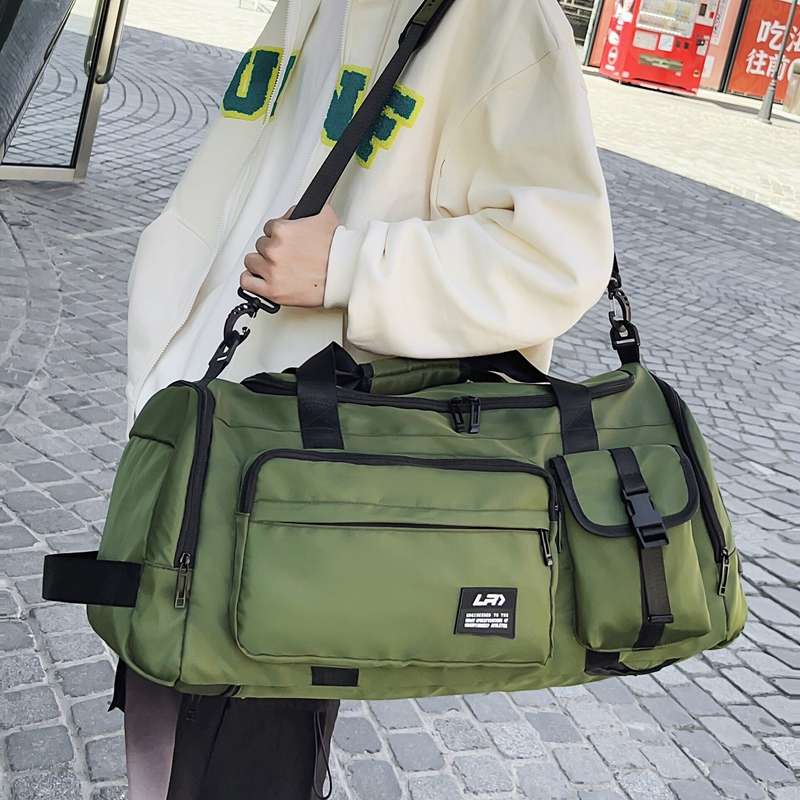 大容量マルチポケットボストンバッグ 35L