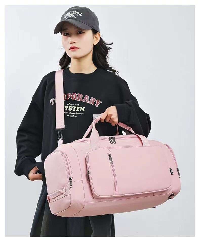 多機能トラベルボストンバッグ