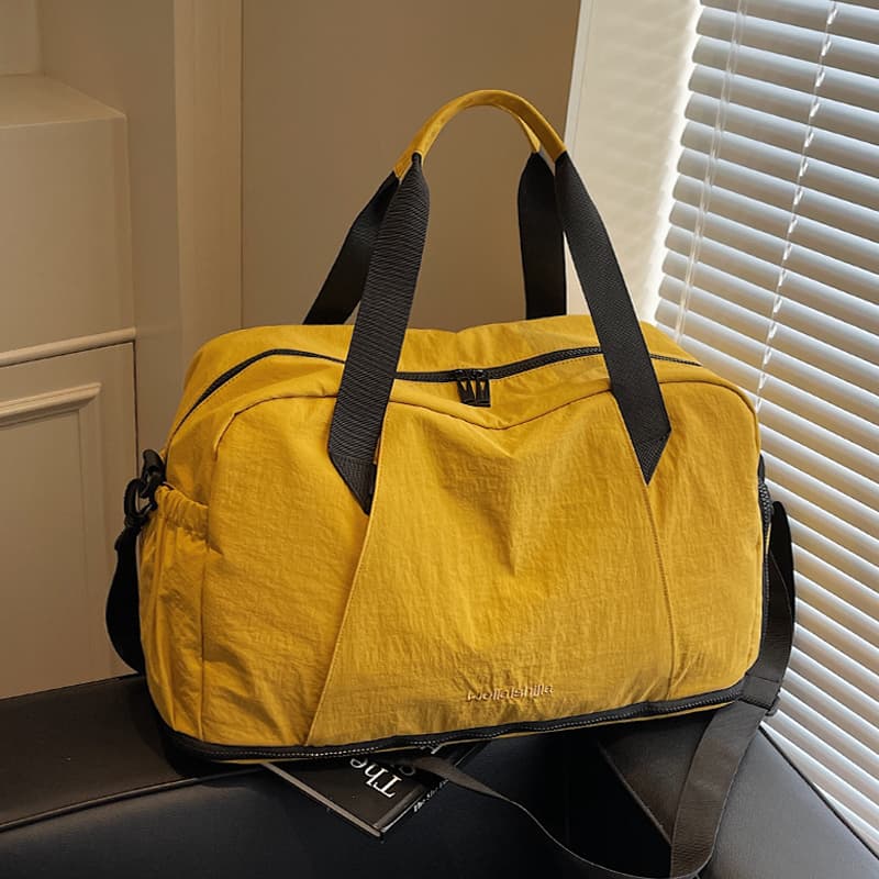 ボストンバッグ 軽量シンプル 拡張可能 旅行ボストン 5色展開