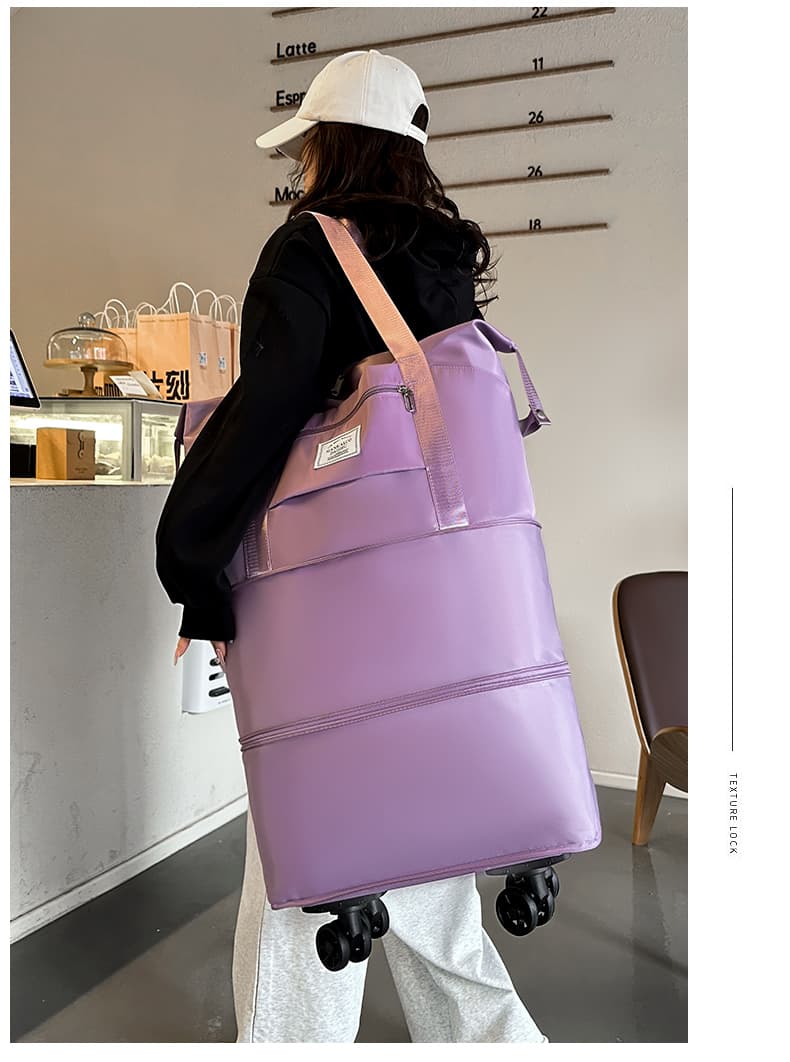 ボストンバッグ 伸縮自在トラベルボストン