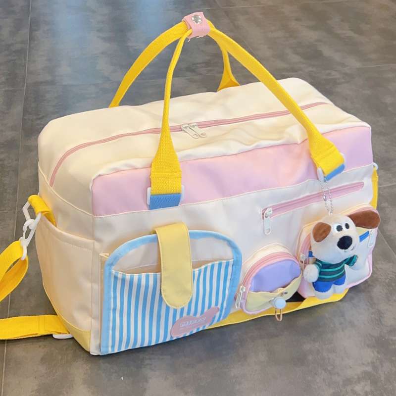 ボストンバッグ ゆめかわ☆ポーチ付きお出かけバッグ