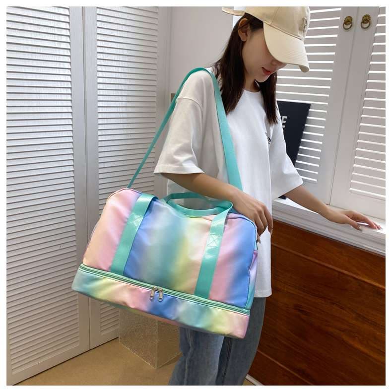 パステルグラデーションボストンバッグ 35L