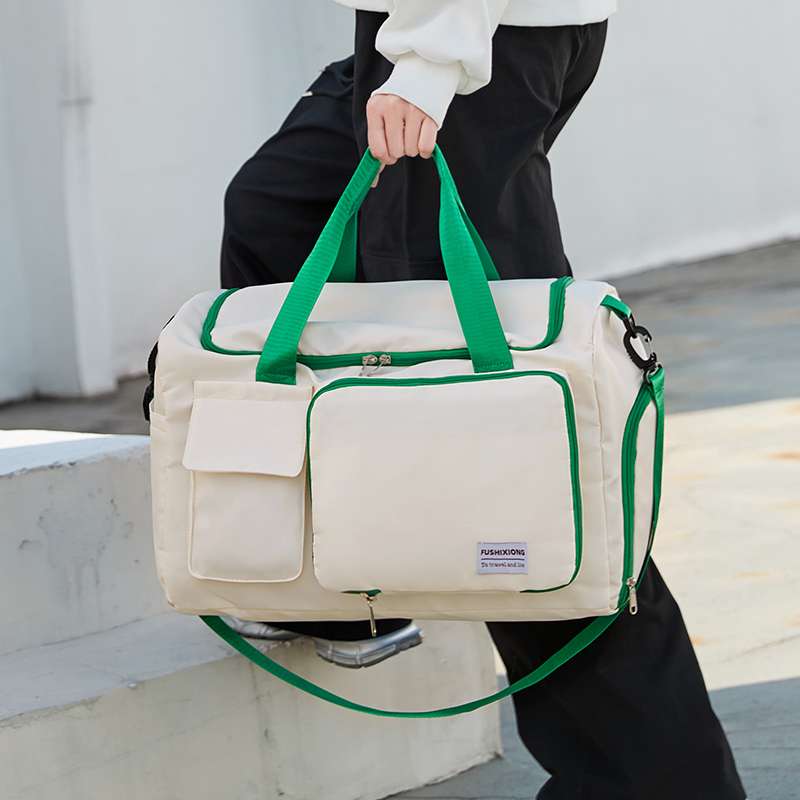 大容量マルチポケットボストンバッグ 30L