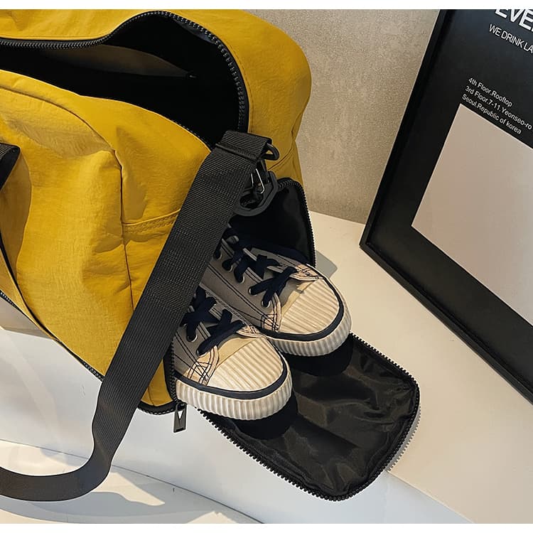 ボストンバッグ 軽量シンプル 拡張可能 旅行ボストン 5色展開