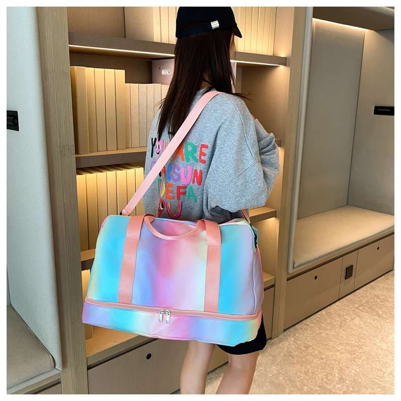 パステルグラデーションボストンバッグ 35L