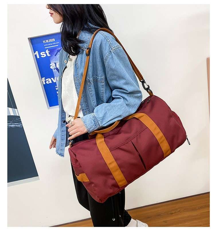 多機能旅行用ボストンバッグ 25L