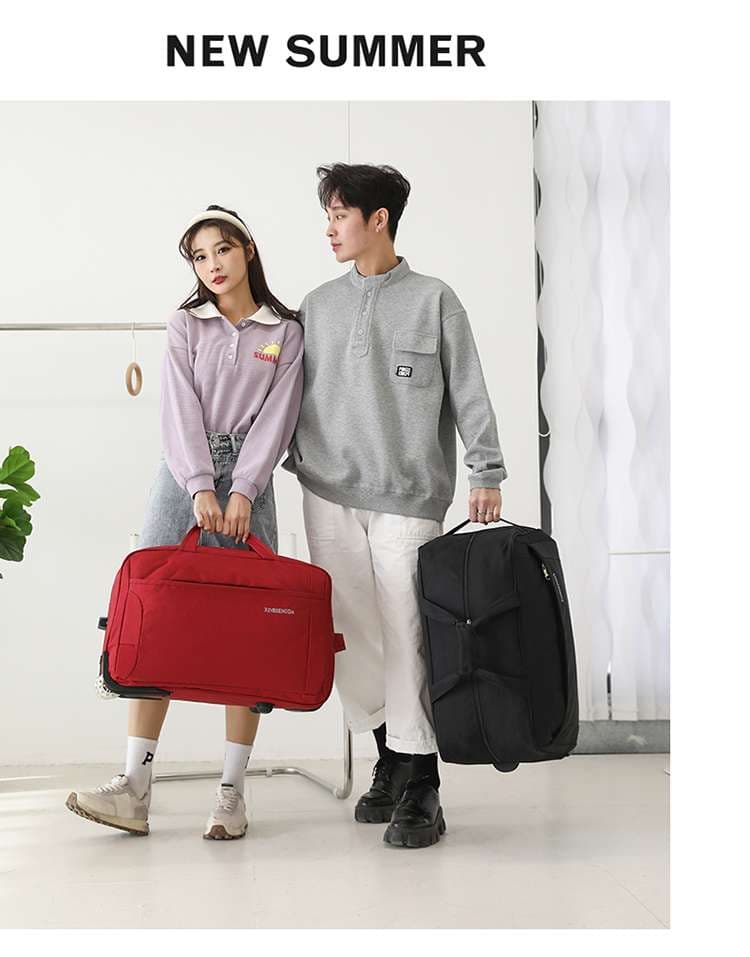 多機能キャスター付きボストンバッグ キャリーケース 35L 60L