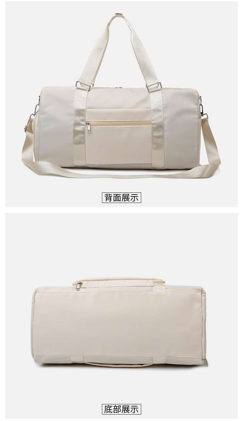 多機能シューズ収納付き旅行ボストンバッグ 30L