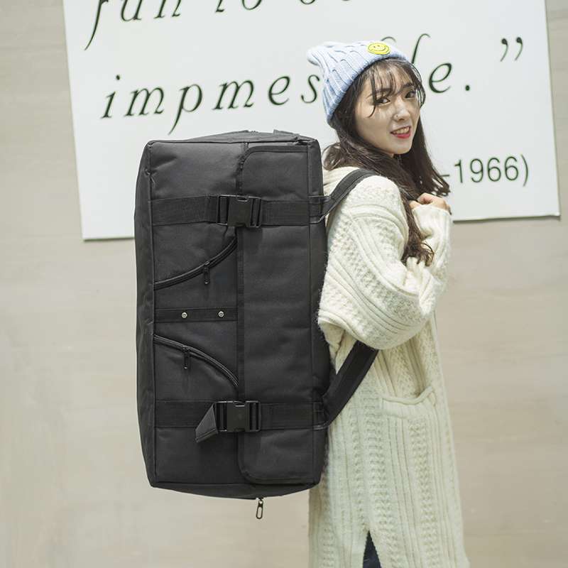 大容量マルチポケット旅行ボストンバッグ リュックにもなる2WAY 60L
