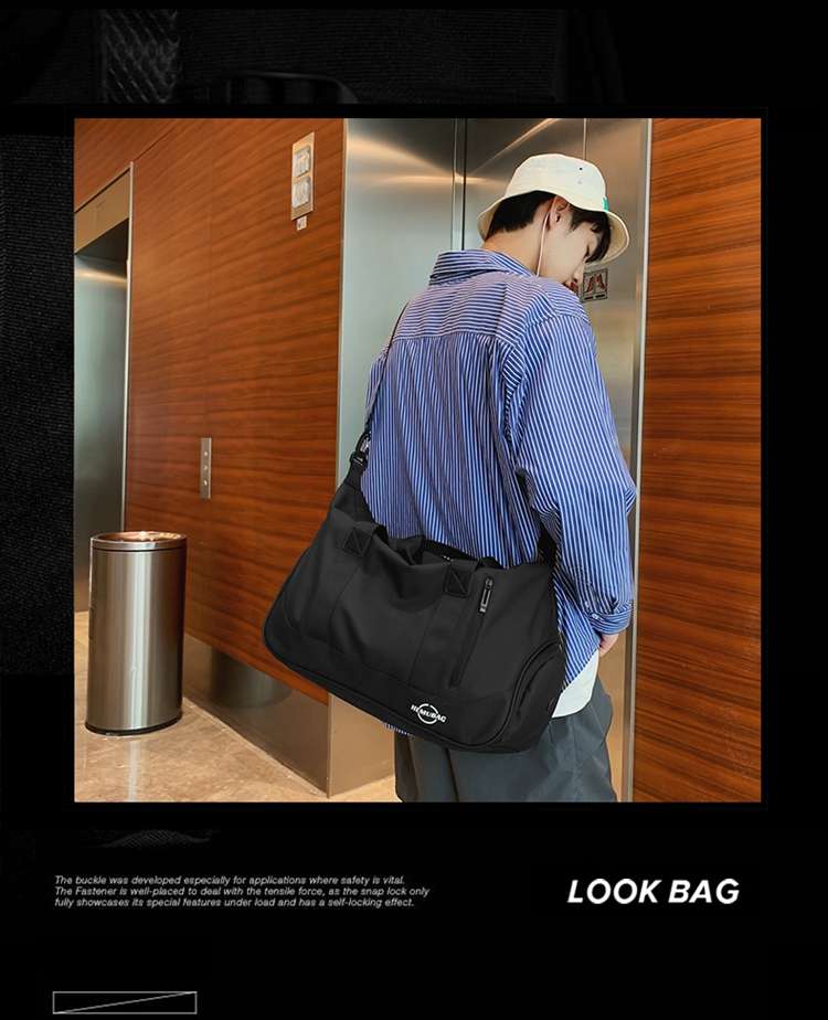 大容量シンプルボストンバッグ 修学旅行 30L