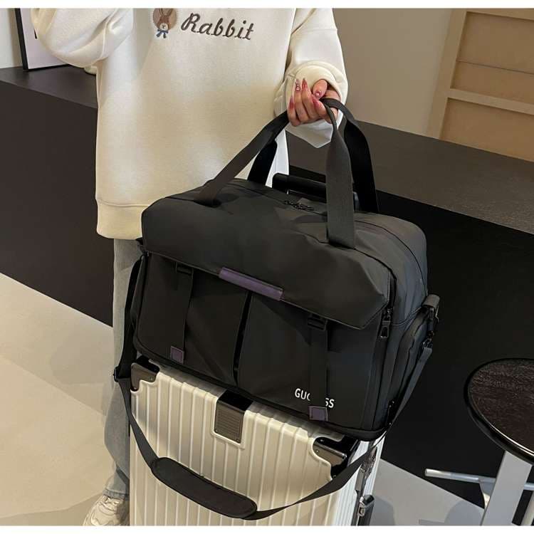 大容量マルチポケットボストンバッグ 5色展開