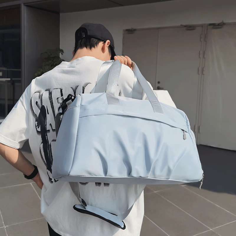 大容量スポーティボストンバッグ 25L